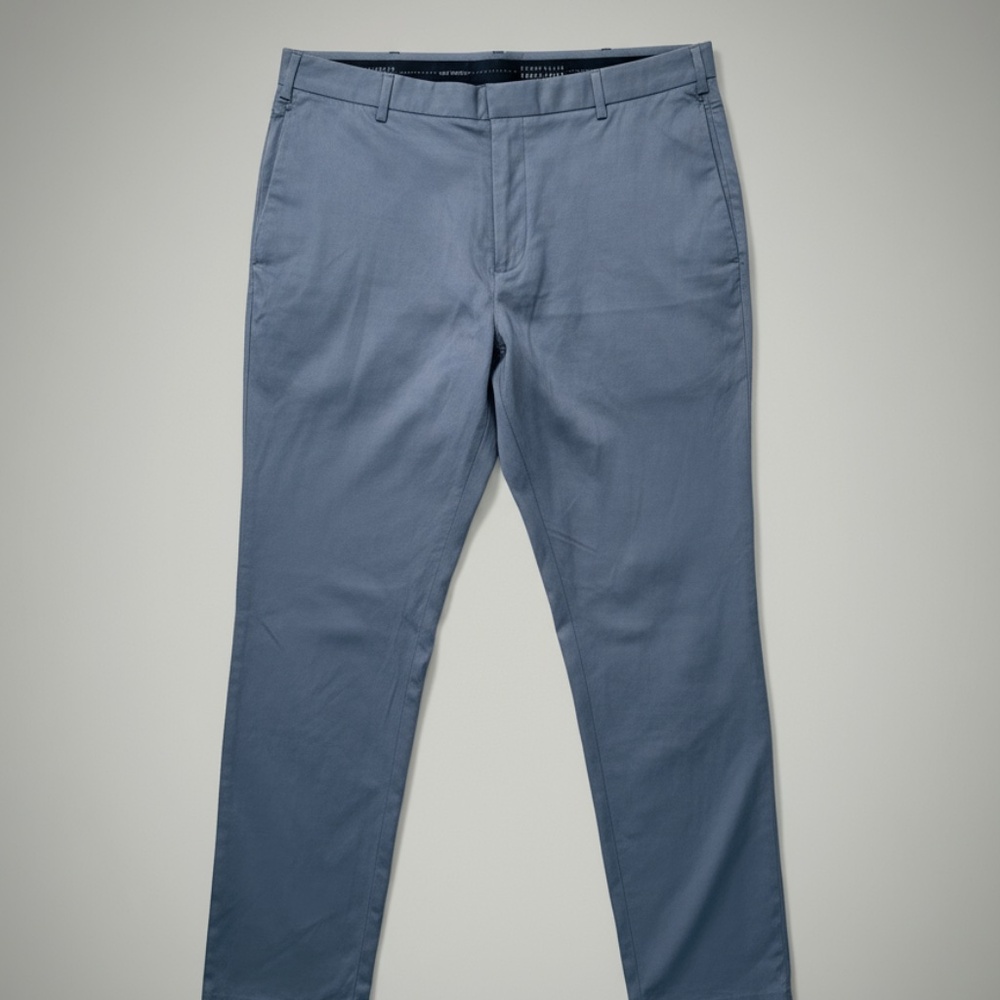 Perry Ellis Portfolio Flex Stretch Dress Pants Blue